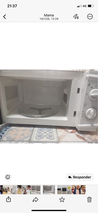 Microondas Taurus blanco