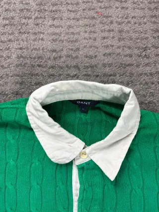 ¡¡OFERTA!! Talla L Jersey Gant Verde Trenzado