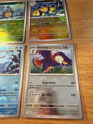 Lote cartas Pokémon Reverse Poké Ball – Unova / Es