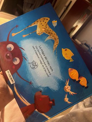 Llibre en català per a una nena anomenada Alba.