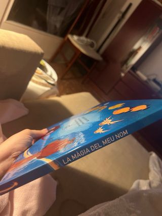 Llibre en català per a una nena anomenada Alba.