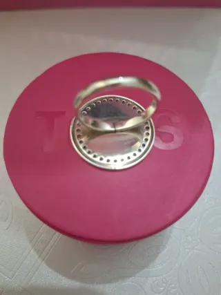 Anillo Tous Oso Plata Talla 19