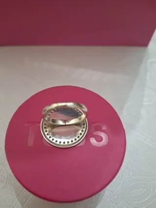 Anillo Tous Oso Plata Talla 19