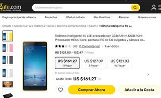 Xiaomi Mi 4C 32GB Negro + 3GB RAM