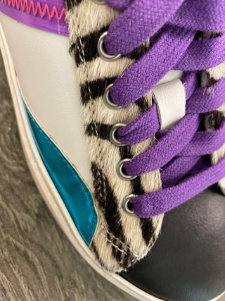 Sneakers Dianetti n.33 con cavallino