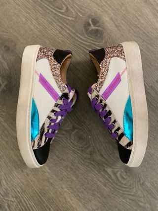 Sneakers Dianetti n.33 con cavallino