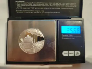 Lote 2 monedas plata esterlina 925. 1,81 oz