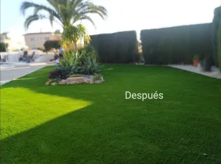 Césped artificial y jardinería
