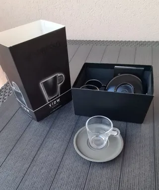 Set 6 Tazzine Caffè + Piattini Nespresso