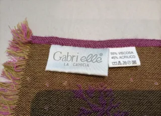 Sciarpa Foulard Donna Viscosa con Fiori