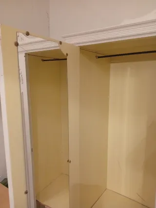 Armario antiguo 2 puertas madera