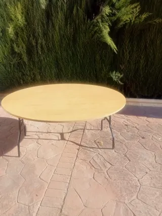 Mesas redonda plegable para eventos
