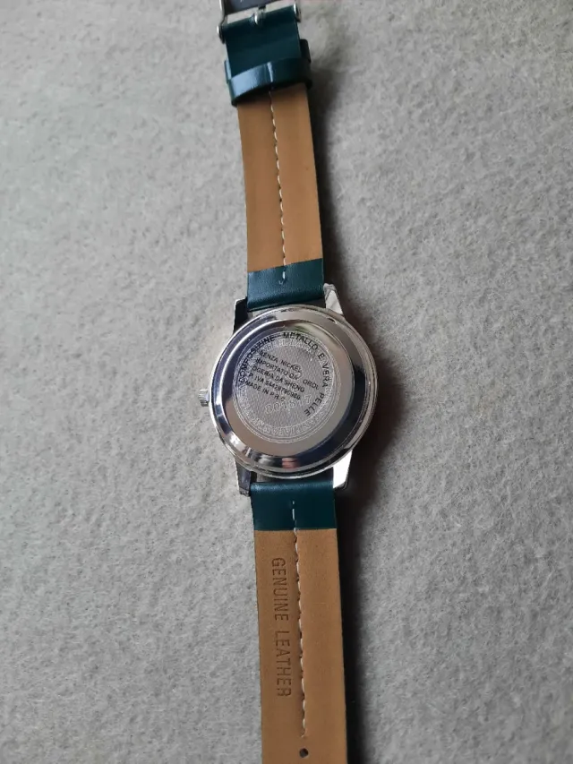 Orologio R&G TIME donna verde e argento