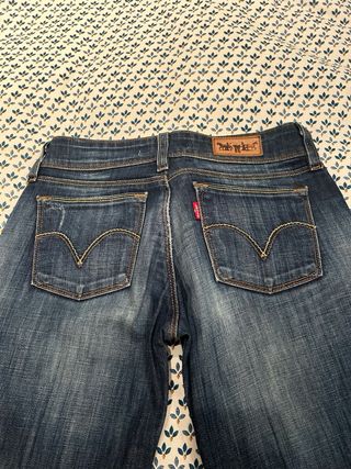 Levi's 570 straight fit Azules Talla 27 largo 34