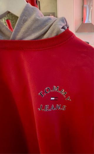 Sudadera Tommy Hilfiger Roja