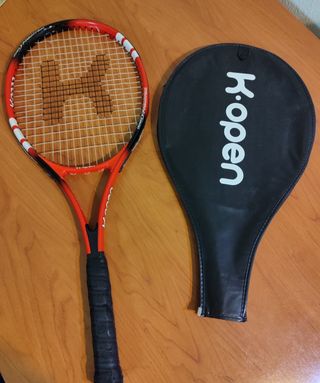 Raqueta de Tenis K-Open con funda
