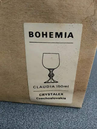 12 Copas de cristal elegantes