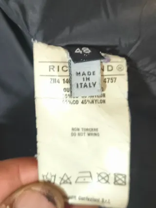 Giaccone uomo Richmond nero