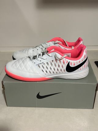 Zapatillas Nike Lunar Gato Blancas y Rosas