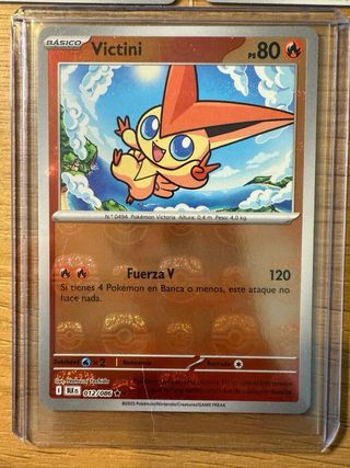 Lote cartas Pokémon Masterball holo | Victini