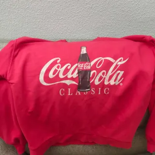 Sudadera Coca-Cola Classic Roja