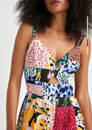 Mono Desigual Patchwork Talla L