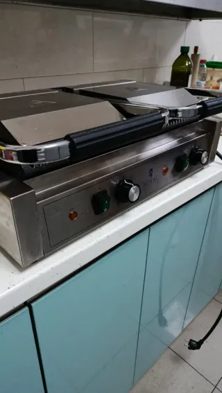 Parrilla de contacto doble 3600W