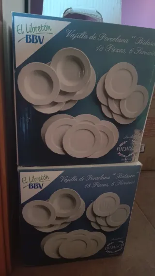 Vajilla Porcelana Bidasoa 18 Piezas