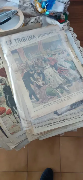 Giornali d'epoca La Domenica Corriere