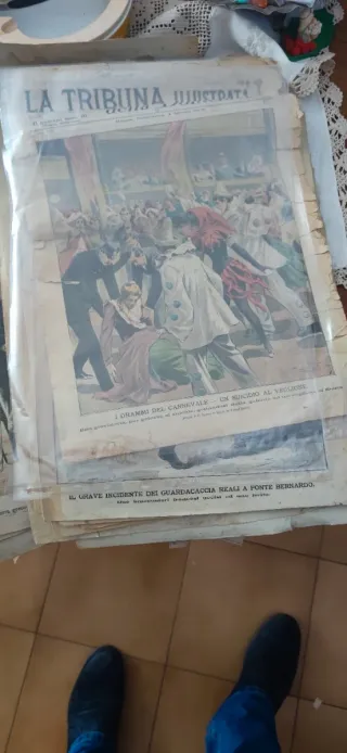 Giornali d'epoca La Domenica Corriere