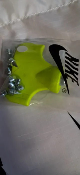 Zapatillas Clavos Nike Azules Blancas