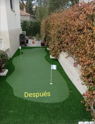 Césped artificial y servicio de jardinería