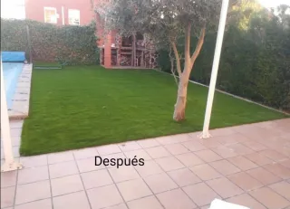Césped artificial y servicio de jardinería