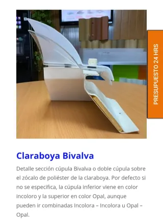 Claraboyas para tejado