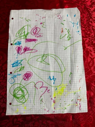 Disegno infantile vintage