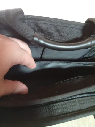 Maletín de portátil negro