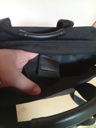 Maletín de portátil negro