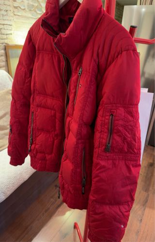 Chaqueta Acolchada Tommy Hilfiger Roja
