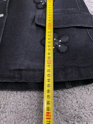 Giacca blazer effetto jeans donna taglia 50