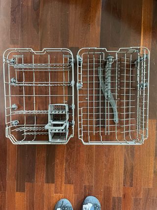 Bandejas lavavajillas Candy 45cm y cestillo