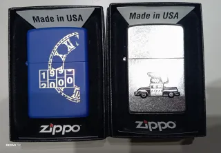 Zippo Collezione 2 Accendini Made in USA