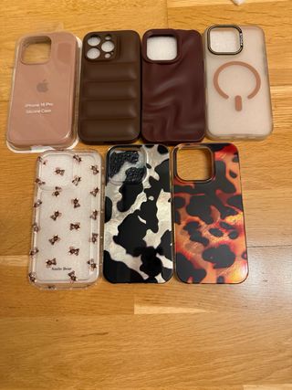 Pack Fundas iPhone 16 Pro
