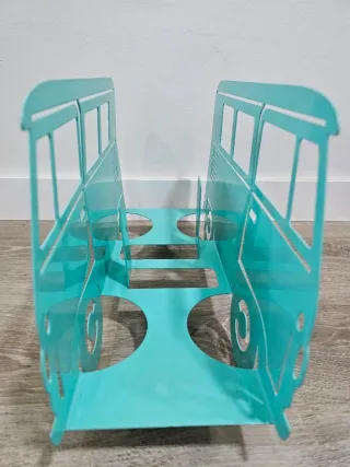 Revistero Metálico Estilo Furgoneta Vintage