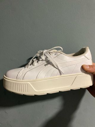 Zapatos Puma Blancos Plataforma
