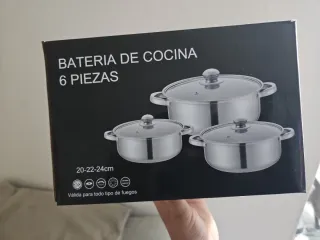 Batería de Cocina 6 Piezas ULTIMO PRECIO