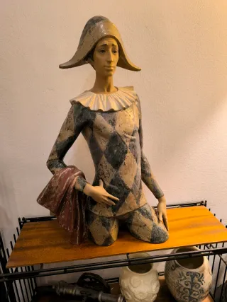 Arlequín Estático Lladró 55cm