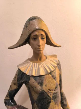 Arlequín Estático Lladró 55cm