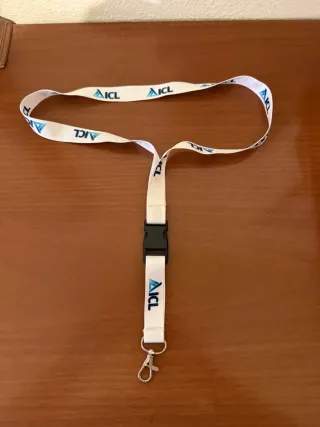 Lanyard ICL con moschettone