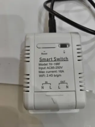 Interruptor Inteligente WiFi TH-16RF