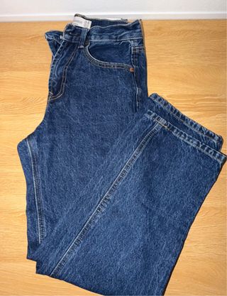 Pantalones vaqueros azules, negro